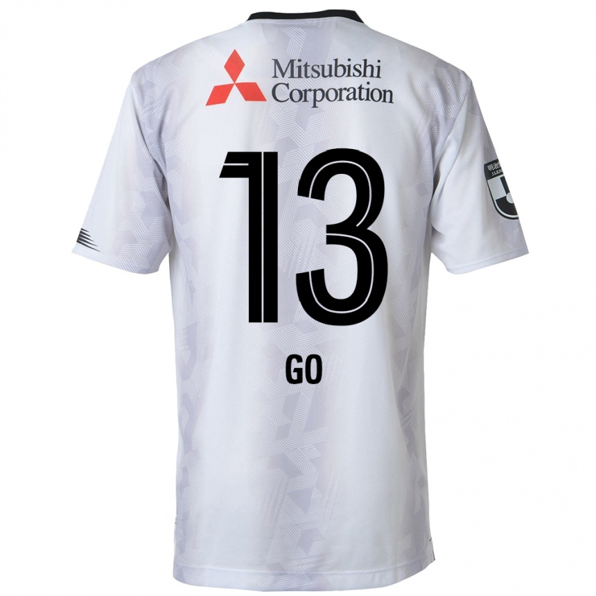 Men Football Go Hatano #13 White Black Away Jersey 2024/25 T-Shirt Uk