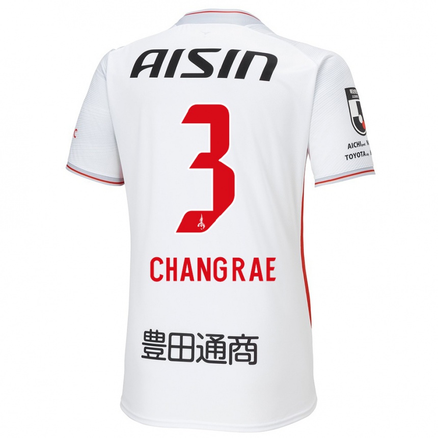 Men Football Chang-Rae Ha #3 White Yellow Red Away Jersey 2024/25 T-Shirt Uk