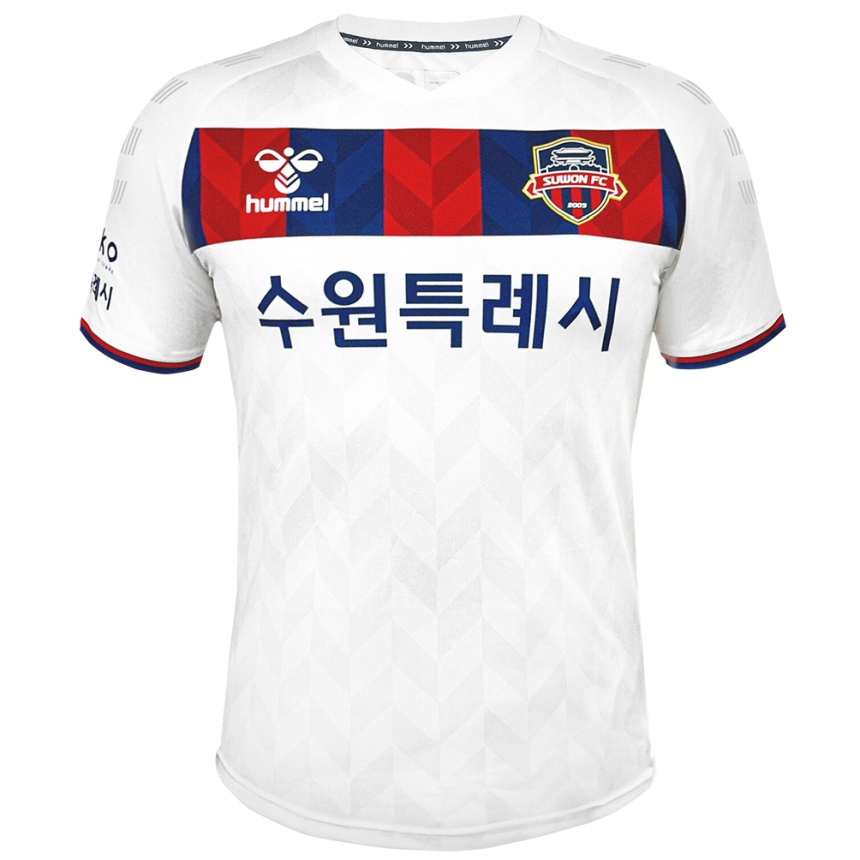 Men Football Sang-Yun Kang #77 White Blue Away Jersey 2024/25 T-Shirt Uk