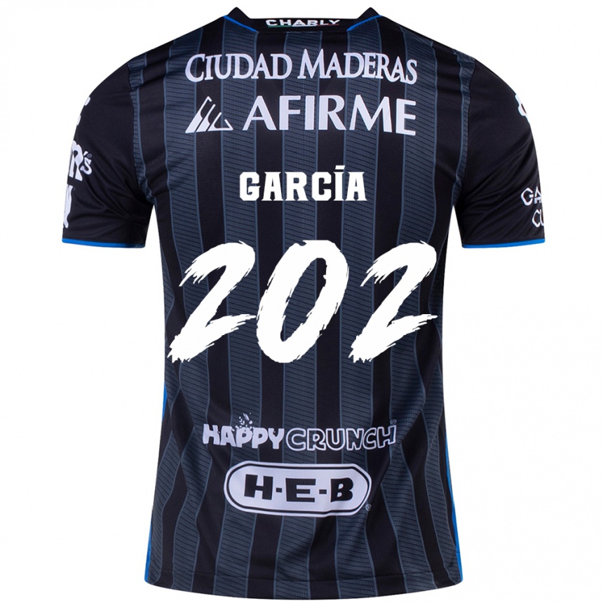 Men Football Diego García #202 White Black Away Jersey 2024/25 T-Shirt Uk