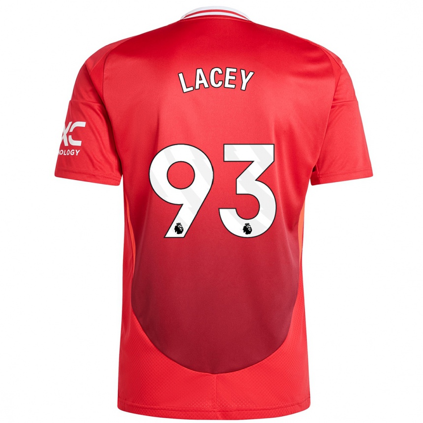 Kids Football Shea Lacey #93 Bright Red Home Jersey 2024/25 T-Shirt Uk