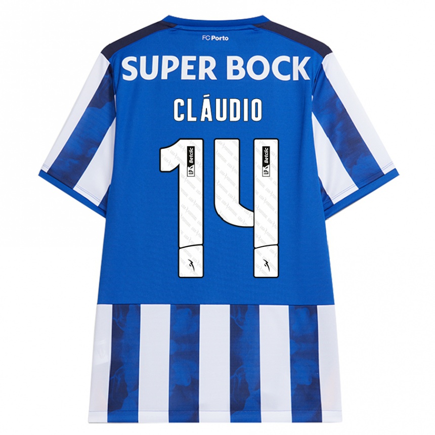 Kids Football Claudio Ramos #14 Blue White Home Jersey 2024/25 T-Shirt Uk