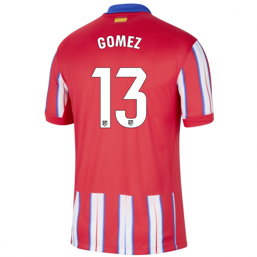 Kids Football Christian Gomez #13 Red White Blue Home Jersey 2024/25 T-Shirt Uk