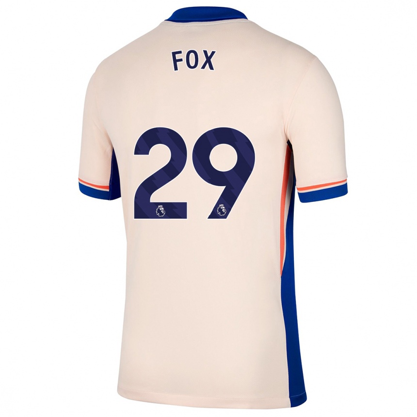 Kids Football Jorja Fox #29 Light Beige Away Jersey 2024/25 T-Shirt Uk