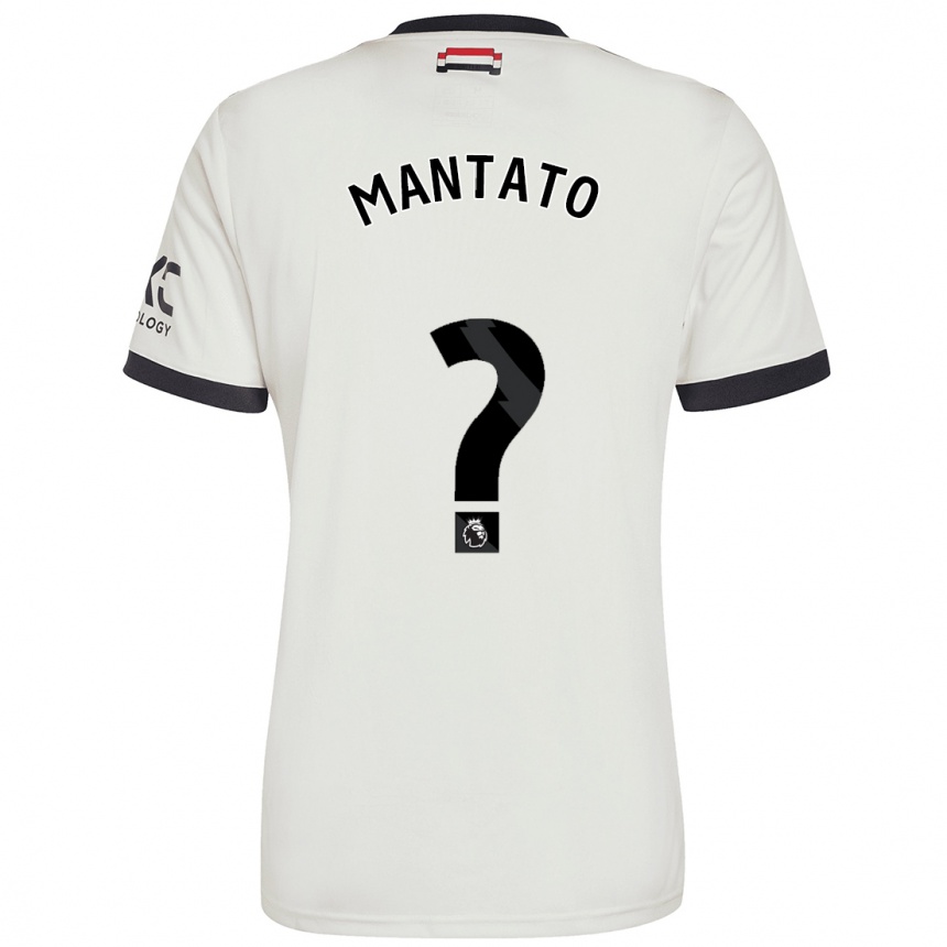 Kids Football Bendito Mantato #0 Off White Third Jersey 2024/25 T-Shirt Uk