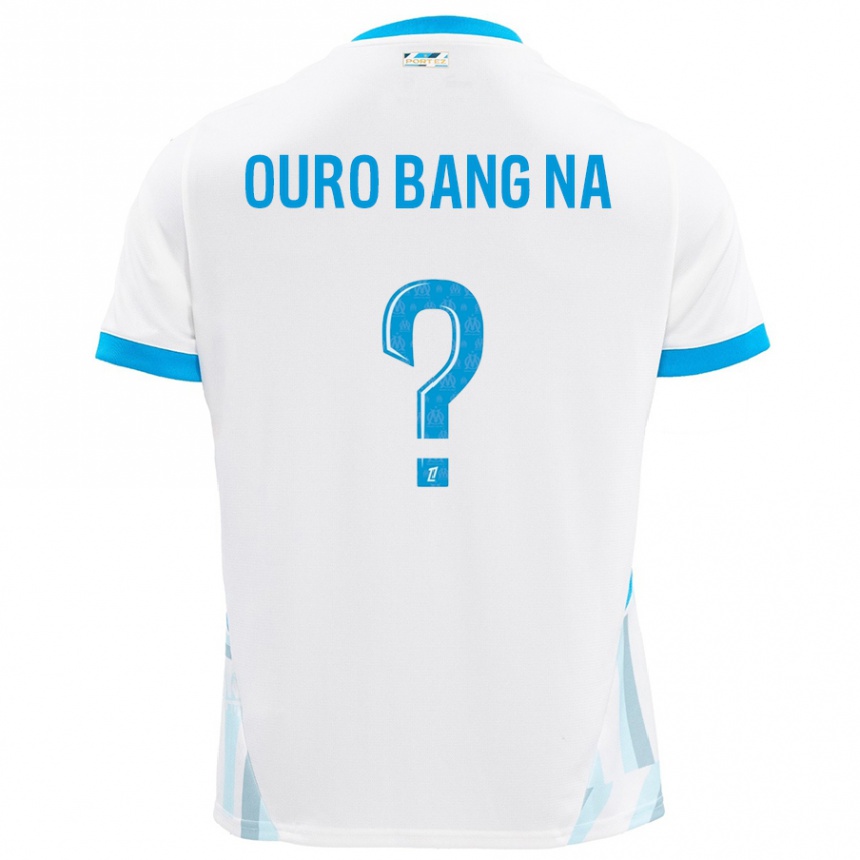 Men Football Rayan Ouro Bang Na #0 White Sky Blue Home Jersey 2024/25 T-Shirt Uk