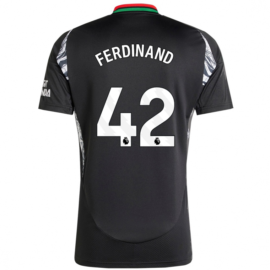 Men Football Seb Ferdinand #42 Black Away Jersey 2024/25 T-Shirt Uk