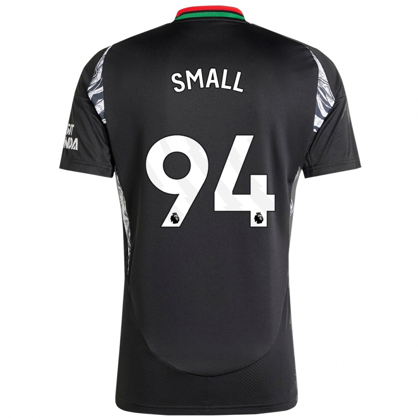 Men Football Coby Small #94 Black Away Jersey 2024/25 T-Shirt Uk