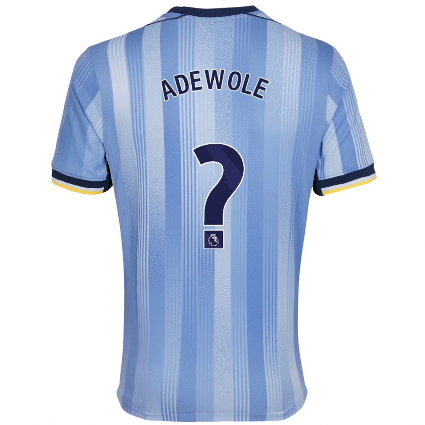 Men Football Miracle Adewole #0 Light Blue Away Jersey 2024/25 T-Shirt Uk