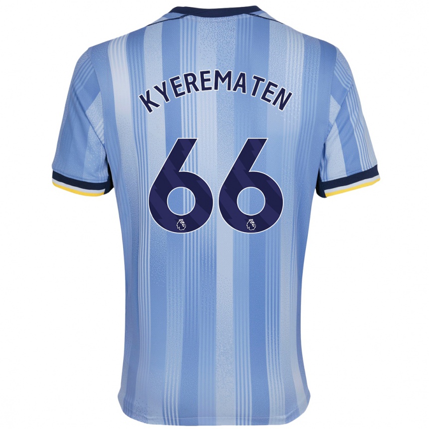 Men Football Rio Kyerematen #66 Light Blue Away Jersey 2024/25 T-Shirt Uk