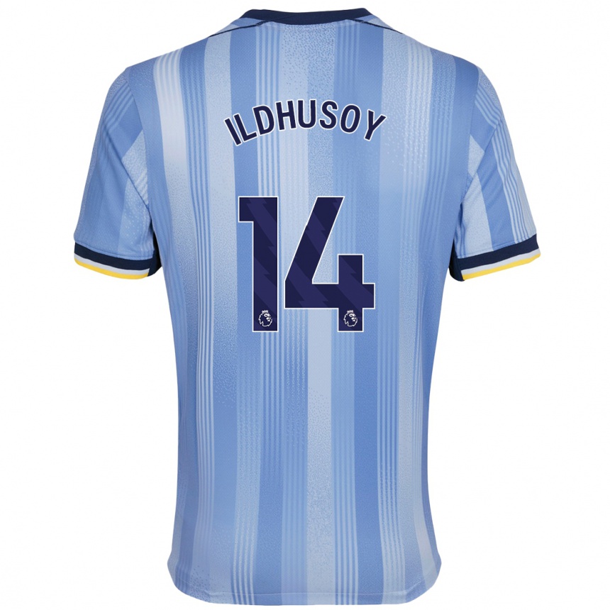 Men Football Celin Bizet Ildhusøy #14 Light Blue Away Jersey 2024/25 T-Shirt Uk