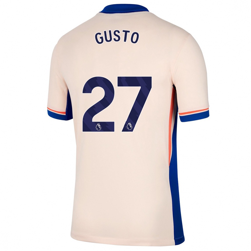 Men Football Malo Gusto #27 Light Beige Away Jersey 2024/25 T-Shirt Uk