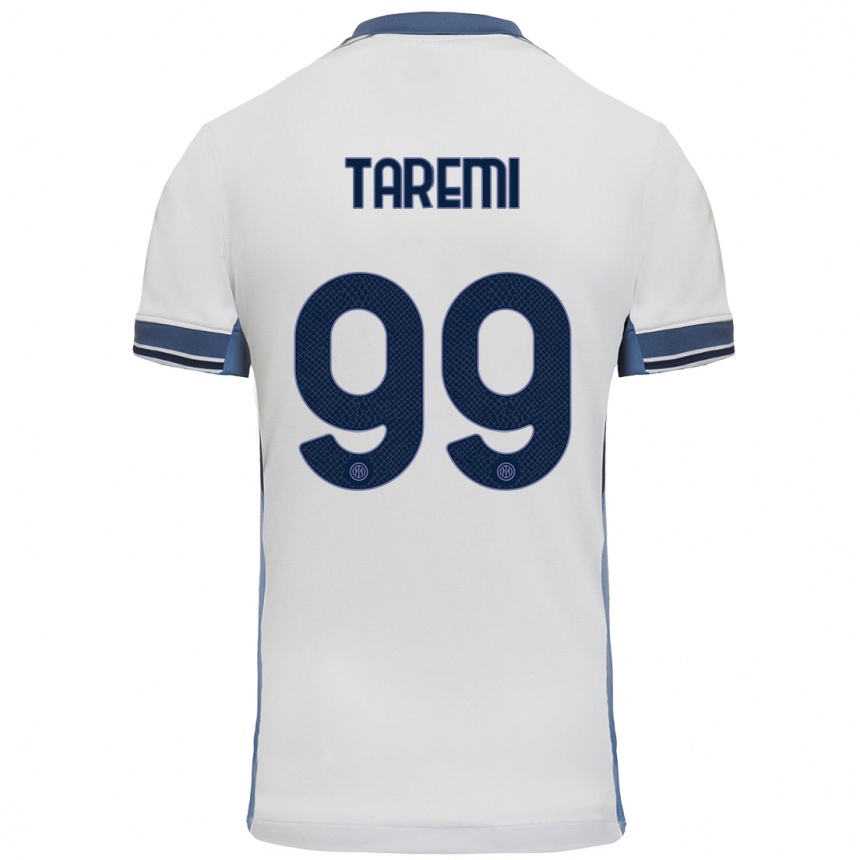 Men Football Mehdi Taremi #99 White Grey Away Jersey 2024/25 T-Shirt Uk