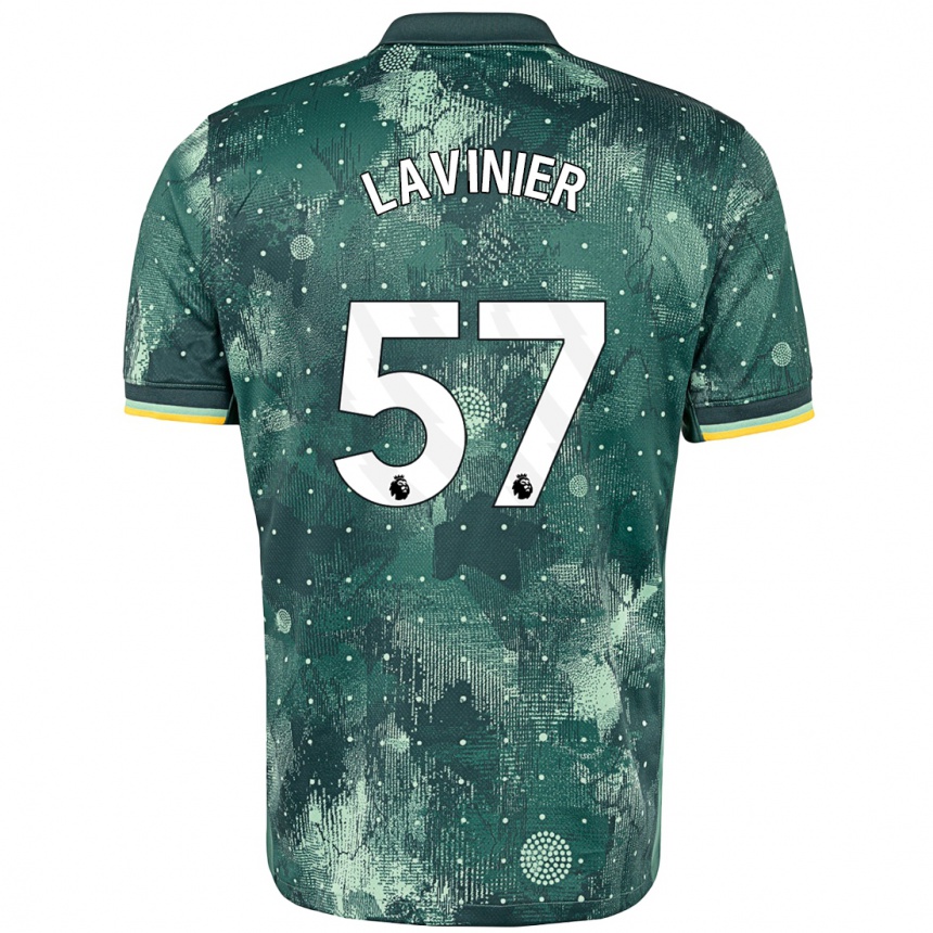 Men Football Marcel Lavinier #57 Mint Green Third Jersey 2024/25 T-Shirt Uk