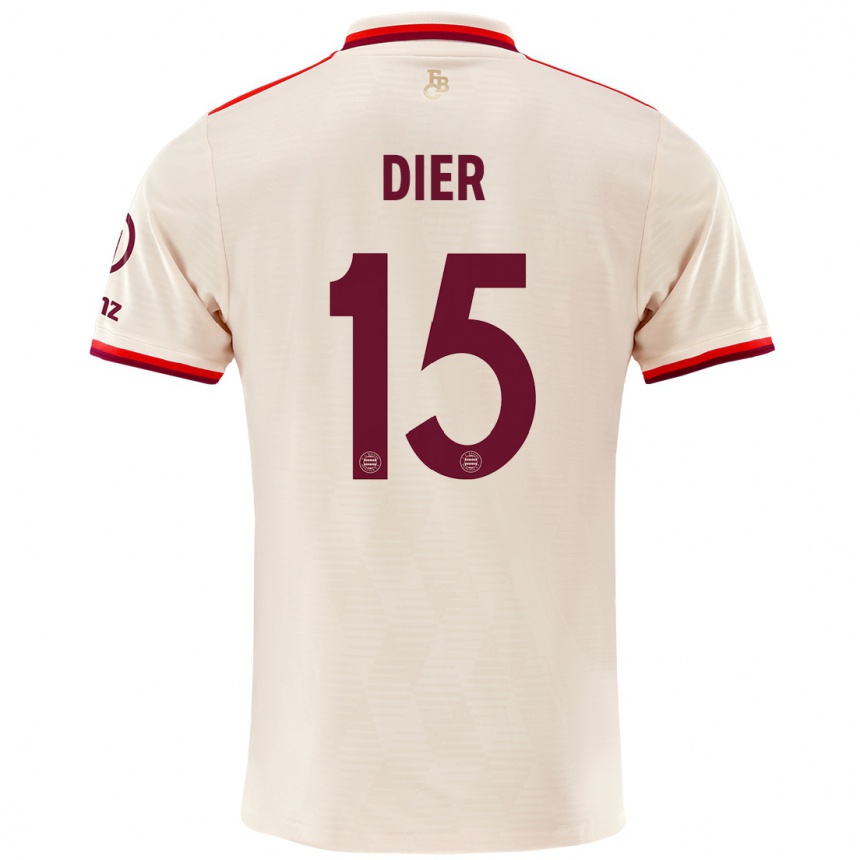 Men Football Eric Dier #15 Linen Third Jersey 2024/25 T-Shirt Uk