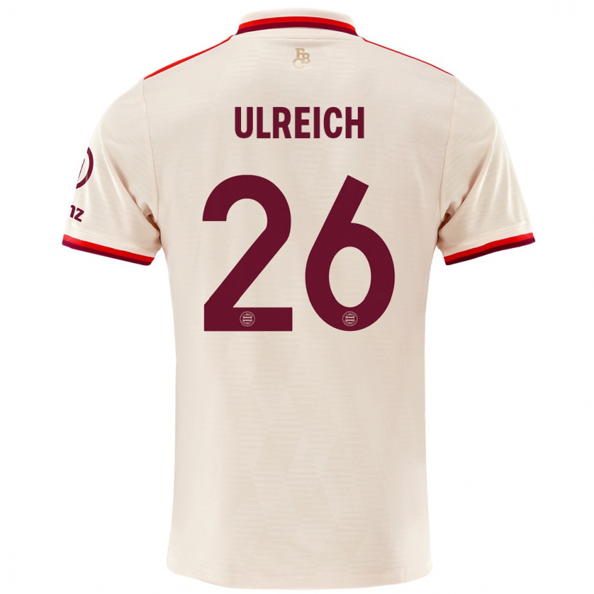 Men Football Sven Ulreich #26 Linen Third Jersey 2024/25 T-Shirt Uk