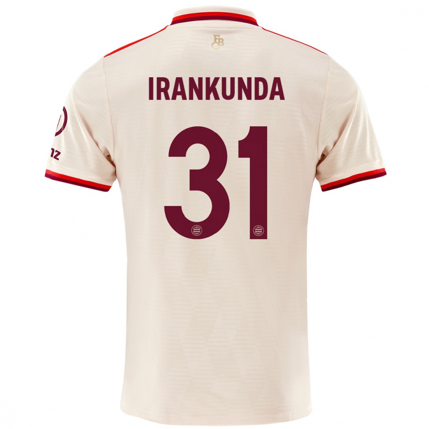 Men Football Nestory Irankunda #31 Linen Third Jersey 2024/25 T-Shirt Uk