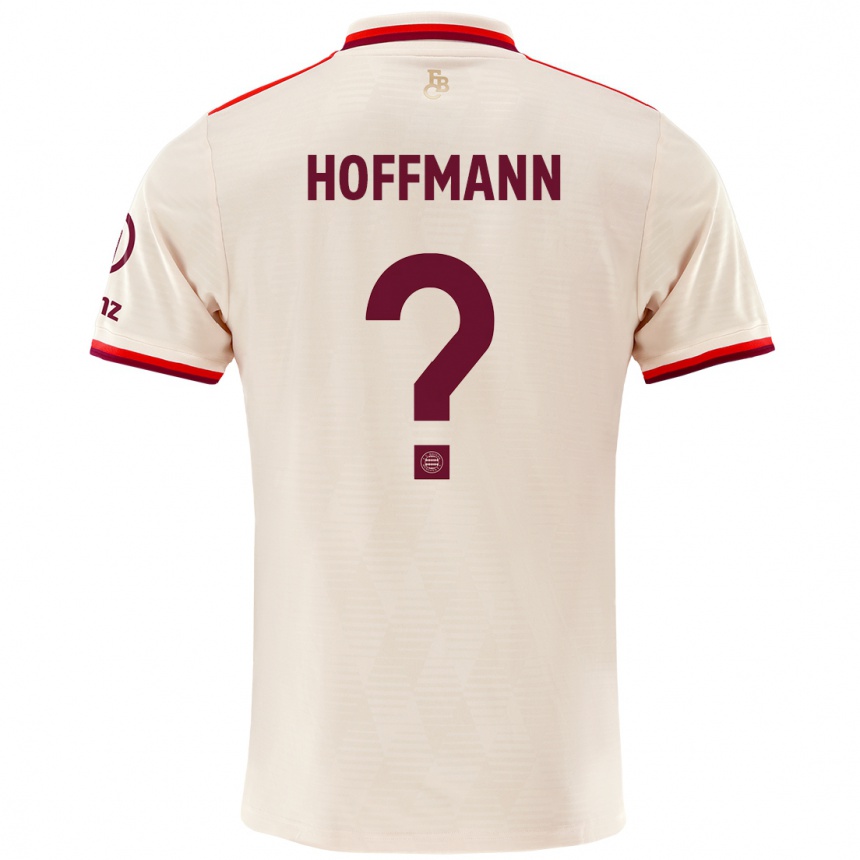 Men Football Tim Hoffmann #0 Linen Third Jersey 2024/25 T-Shirt Uk