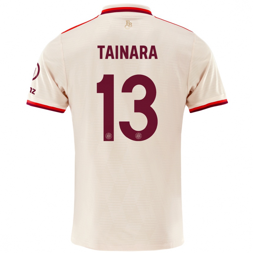 Men Football Tainara #13 Linen Third Jersey 2024/25 T-Shirt Uk