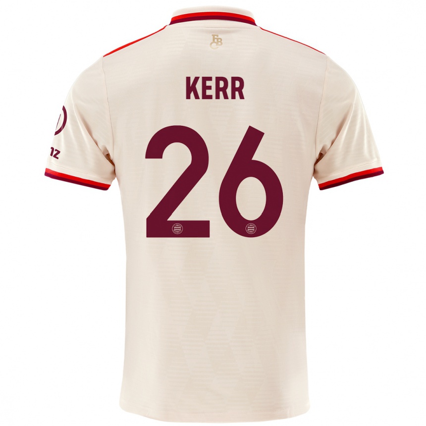 Men Football Samantha Kerr #26 Linen Third Jersey 2024/25 T-Shirt Uk