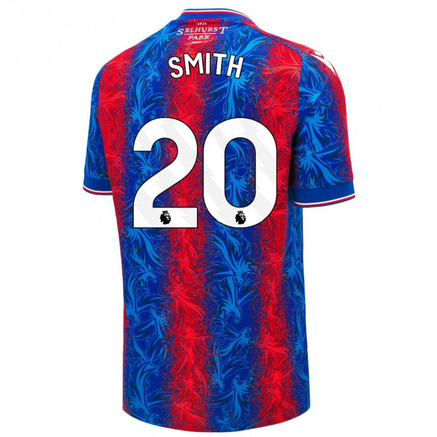 Kids Football Hope Smith #20 Red Blue Stripes Home Jersey 2024/25 T-Shirt Uk