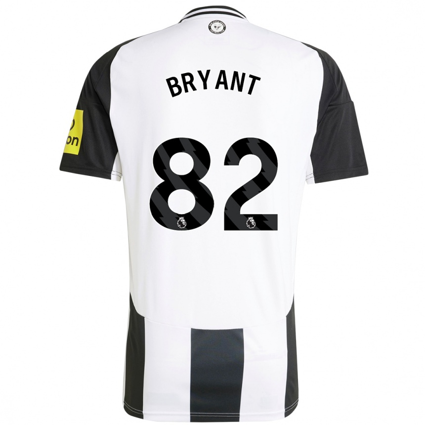 Kids Football Thomas Bryant #82 White Black Home Jersey 2024/25 T-Shirt Uk