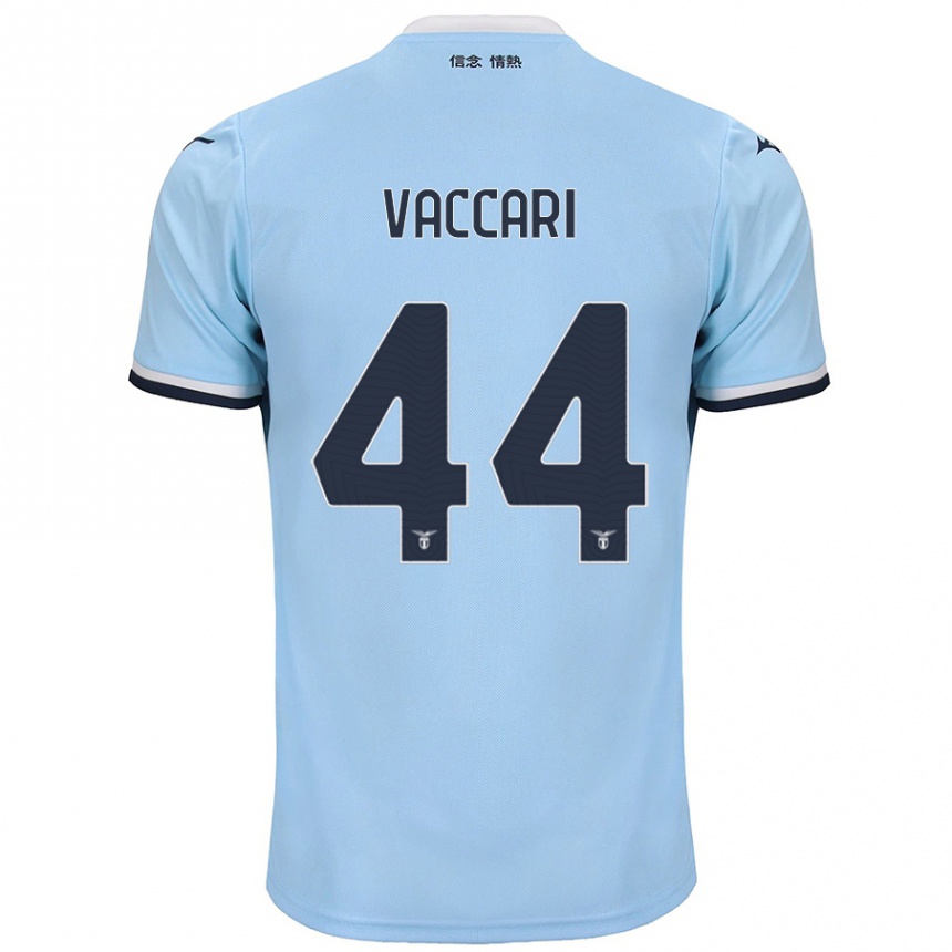 Kids Football Flavia Vaccari #44 Blue Home Jersey 2024/25 T-Shirt Uk