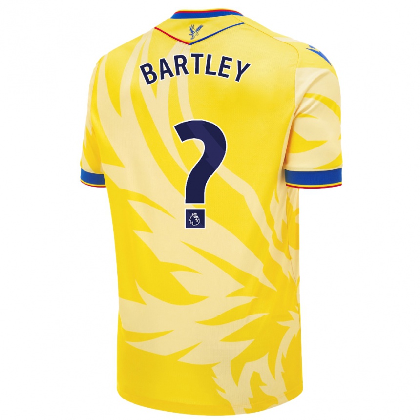 Kids Football Ryan Bartley #0 Yellow Away Jersey 2024/25 T-Shirt Uk