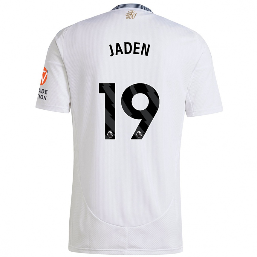 Kids Football Jaden Philogene #19 White Away Jersey 2024/25 T-Shirt Uk