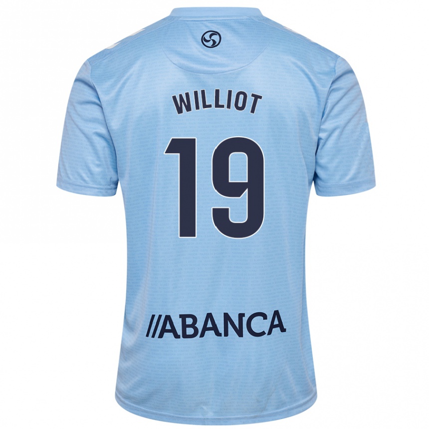 Men Football Williot Swedberg #19 Sky Blue Home Jersey 2024/25 T-Shirt Uk