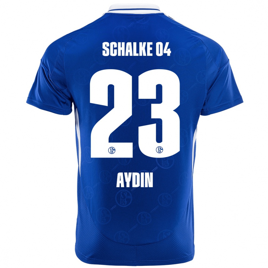 Men Football Mehmet Aydın #23 Royal Blue Home Jersey 2024/25 T-Shirt Uk