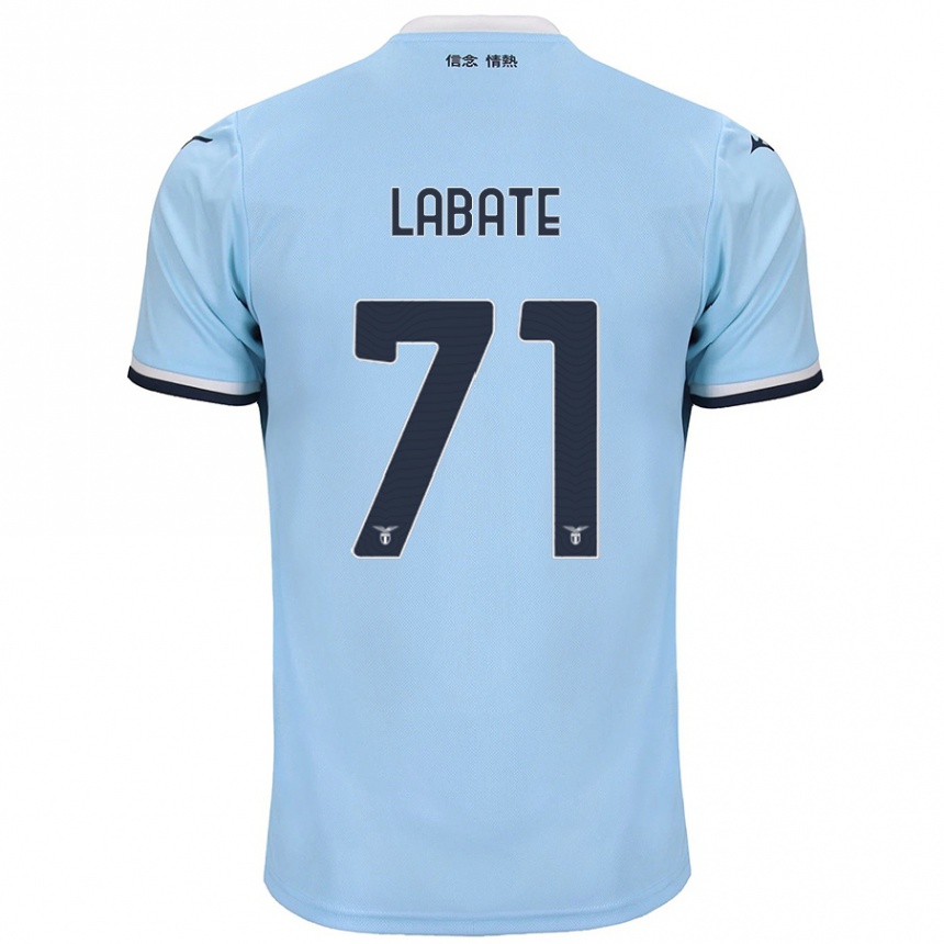 Men Football Camilla Labate #71 Blue Home Jersey 2024/25 T-Shirt Uk