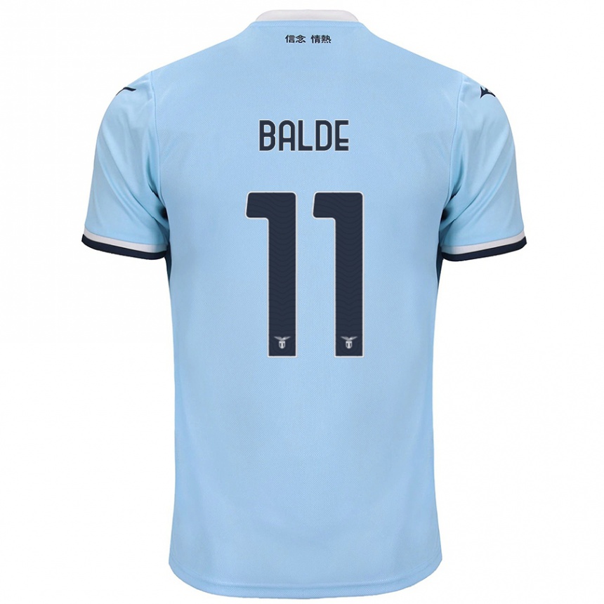 Men Football Mahamadou Balde #11 Blue Home Jersey 2024/25 T-Shirt Uk