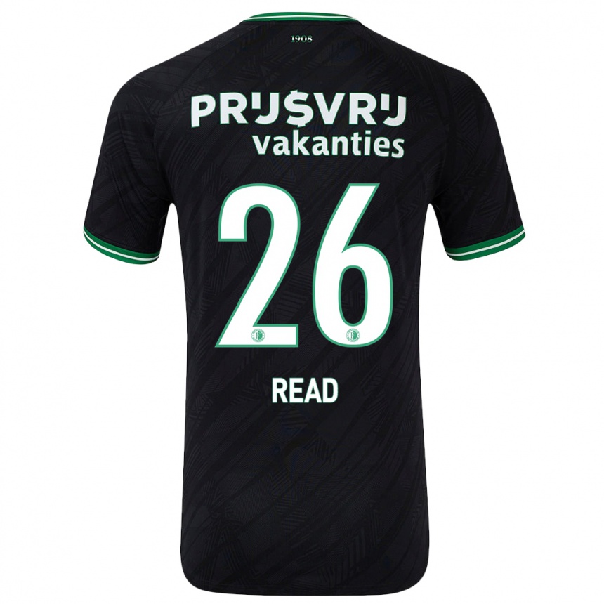 Men Football Givairo Read #26 Black Green Away Jersey 2024/25 T-Shirt Uk