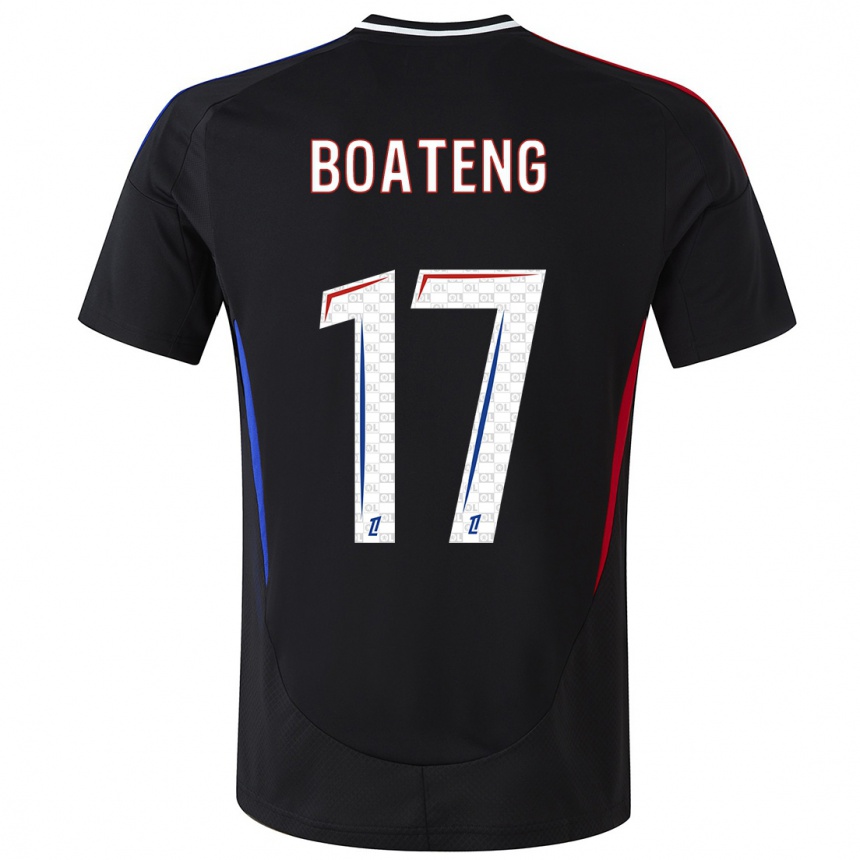 Men Football Jerome Boateng #17 Black Away Jersey 2024/25 T-Shirt Uk