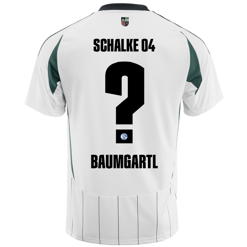 Men Football Timo Baumgartl #0 White Green Away Jersey 2024/25 T-Shirt Uk