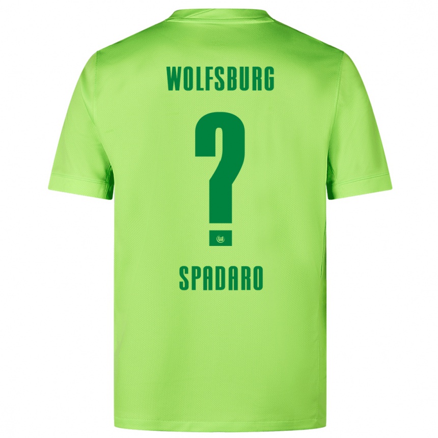 Women Football Michele Spadaro #0 Fluorescent Green Home Jersey 2024/25 T-Shirt Uk