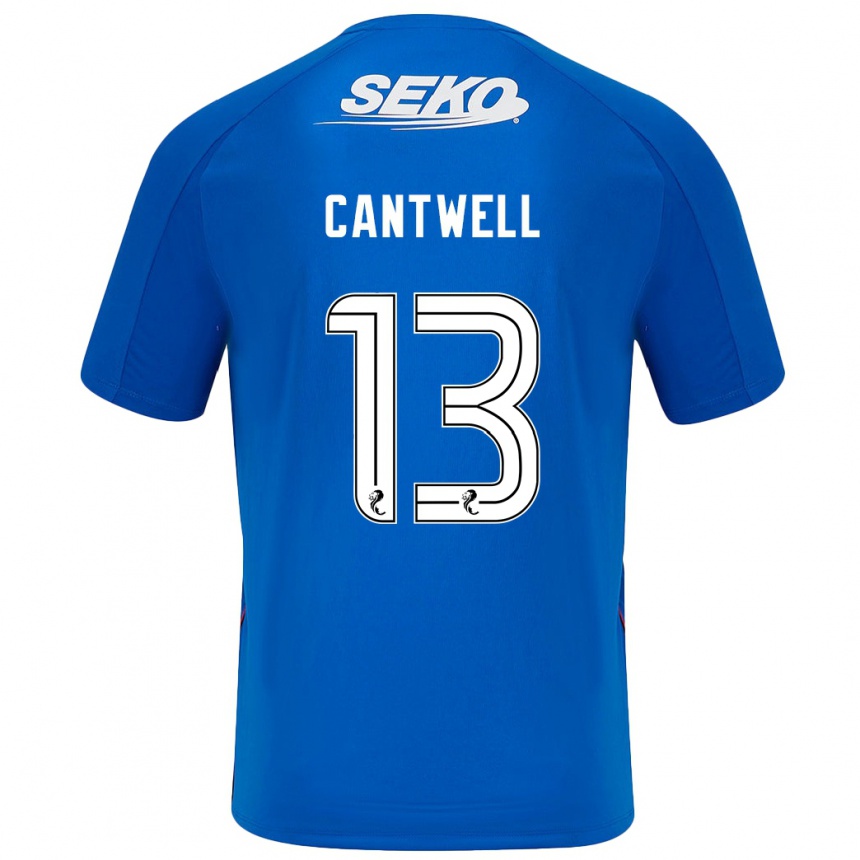 Kids Football Todd Cantwell #13 Dark Blue Home Jersey 2024/25 T-Shirt Uk