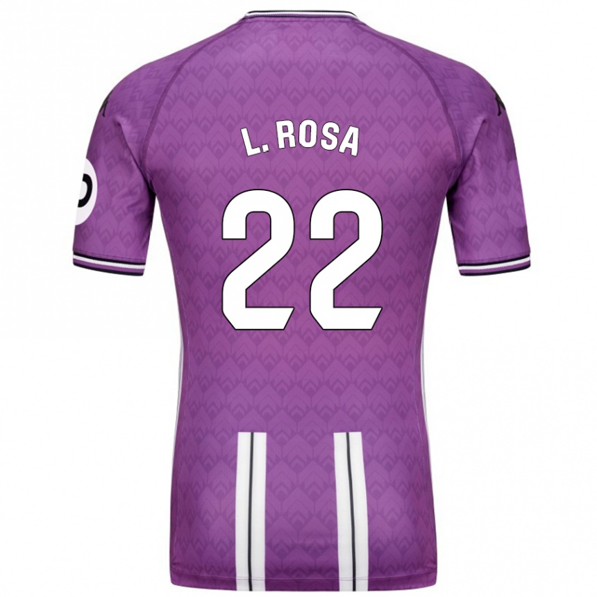 Kids Football Lucas Rosa #22 Purple White Home Jersey 2024/25 T-Shirt Uk