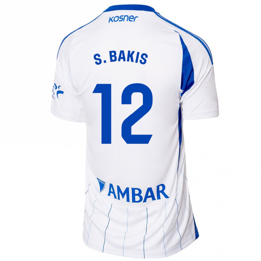 Kids Football Sinan Bakış #12 Red White Home Jersey 2024/25 T-Shirt Uk