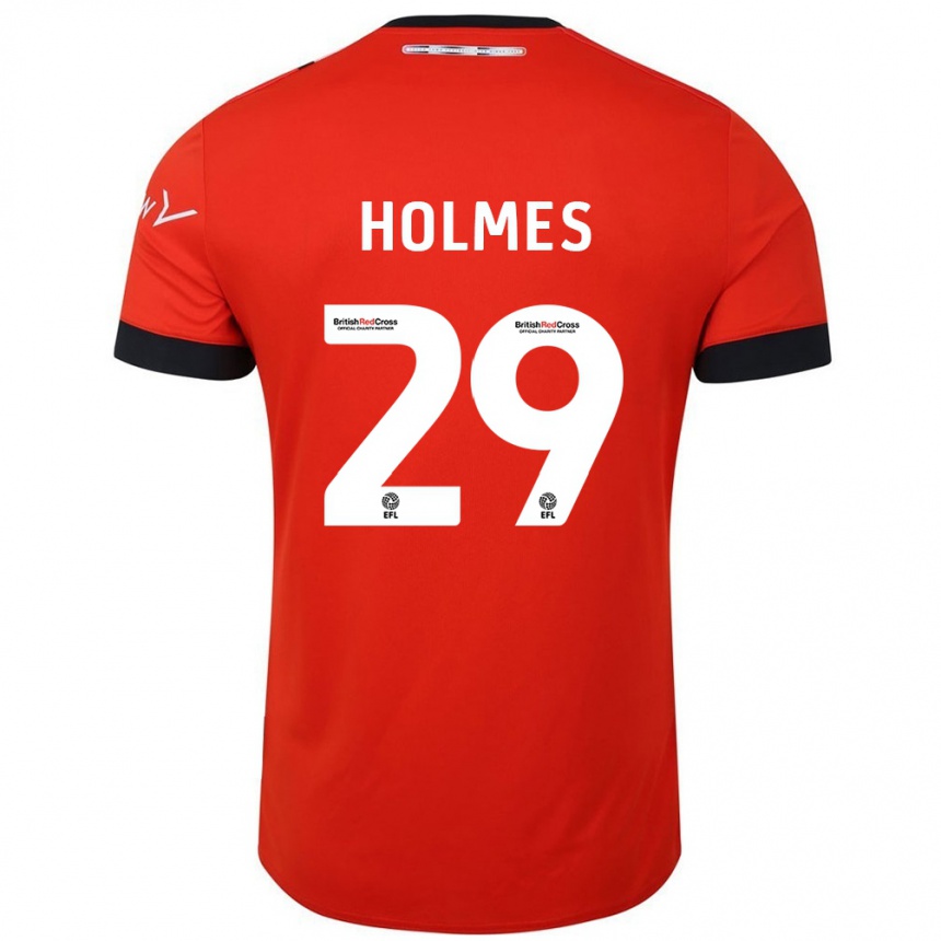 Kids Football Tom Holmes #29 Orange Black Home Jersey 2024/25 T-Shirt Uk