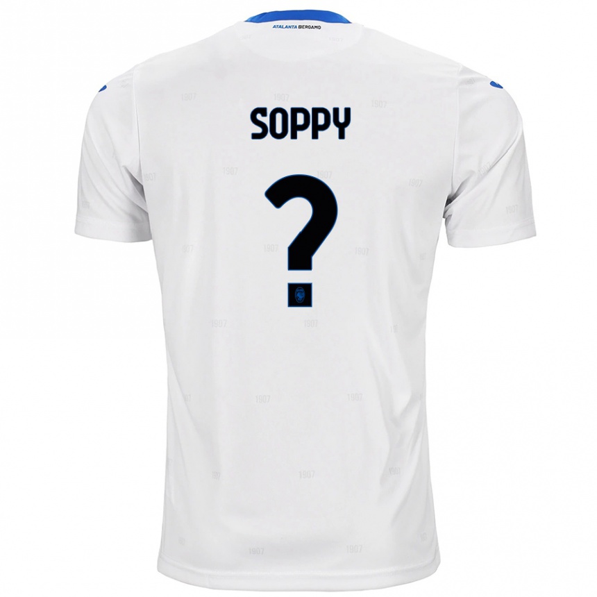 Kids Football Brandon Soppy #0 White Away Jersey 2024/25 T-Shirt Uk