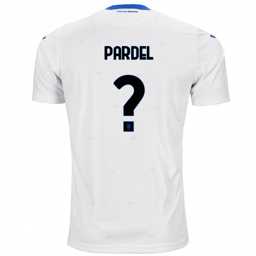 Kids Football Piotr Pardel #0 White Away Jersey 2024/25 T-Shirt Uk