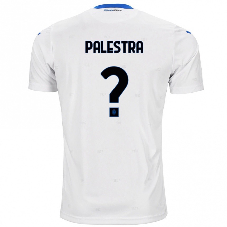 Kids Football Marco Palestra #0 White Away Jersey 2024/25 T-Shirt Uk