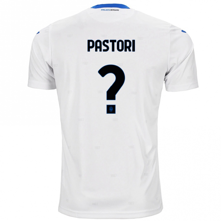 Kids Football Matias Pastori #0 White Away Jersey 2024/25 T-Shirt Uk