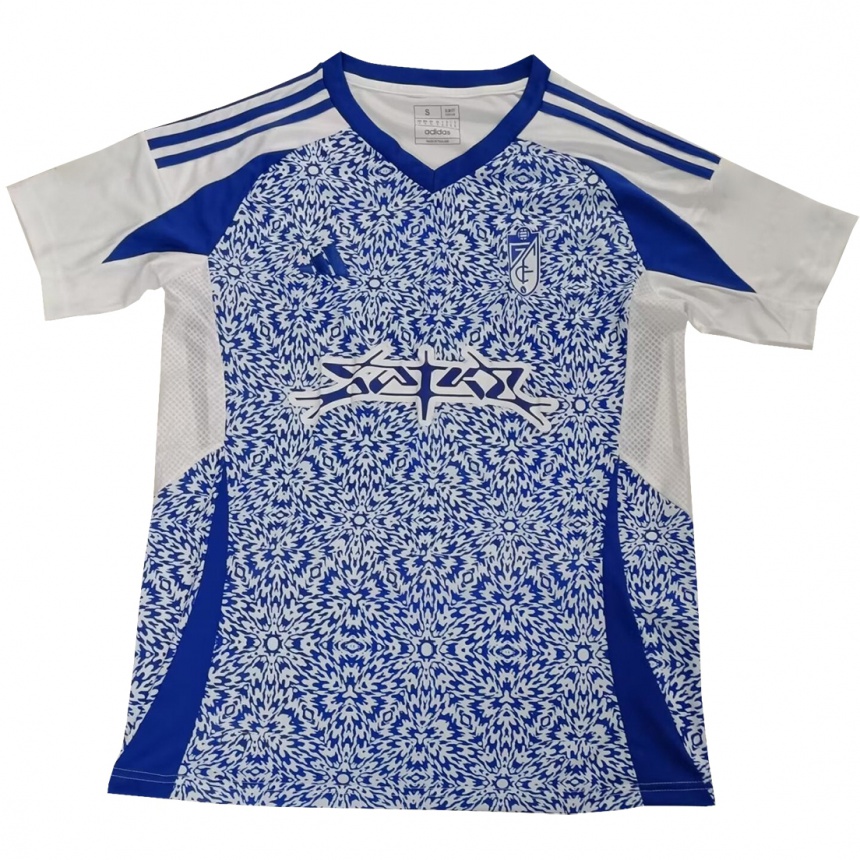 Kids Football Gaste #14 White Blue Away Jersey 2024/25 T-Shirt Uk