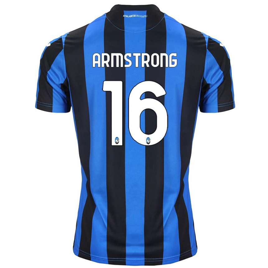 Men Football Daniel Armstrong #16 Blue Black Home Jersey 2024/25 T-Shirt Uk