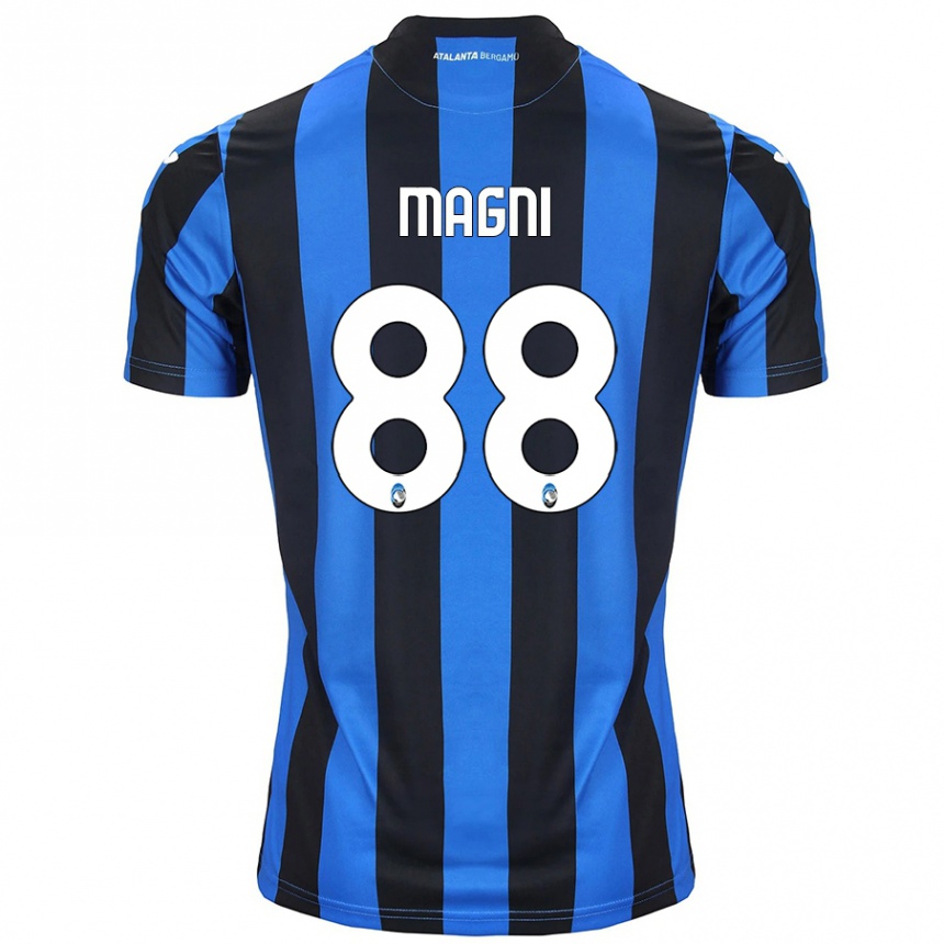 Men Football Gloria Magni #88 Blue Black Home Jersey 2024/25 T-Shirt Uk