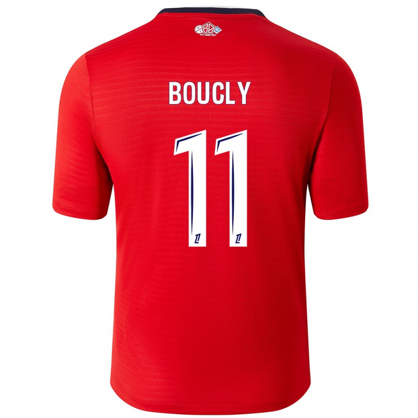 Men Football Maïté Boucly #11 Red White Home Jersey 2024/25 T-Shirt Uk