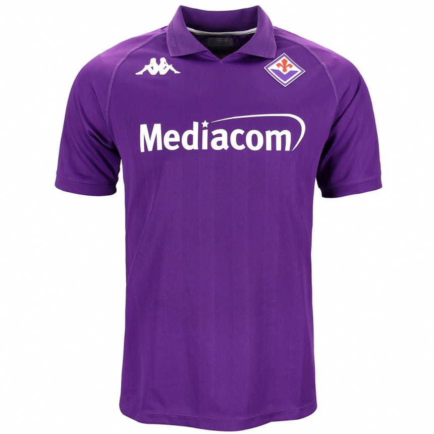 Men Football Margherita Santini #19 Purple Home Jersey 2024/25 T-Shirt Uk